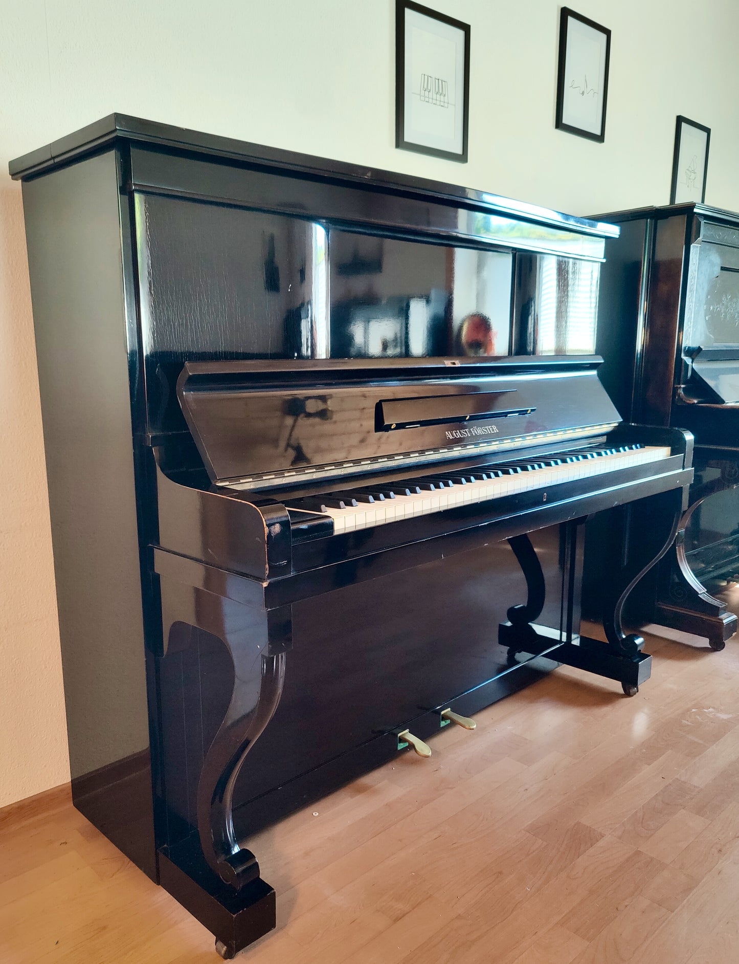 August Förster Klavier Original Zustand Sehr wenig gespielt