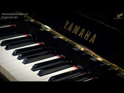 Yamaha U1 Klavier in schwarz 121cm